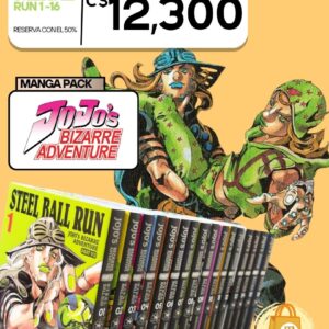 [PRE-ORDEN] Manga Jojo's Bizarre adventure Steel ball run (tomo 1 - 16)