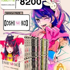 [PRE-ORDEN] Manga Oshi no Ko coleccion completa (tomo 1 - 16)
