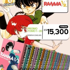 [PRE-ORDEN] Manga Ranma 1-2 coleccion completa (tomo 1 - 20)