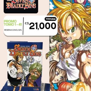 [PRE-ORDEN] Manga The seven deadly sins coleccion completa (tomo 1 - 41)