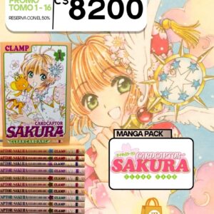 [PRE-ORDEN] Manga Card Captor Sakura, Arco clear card. coleccion completa (tomo 1 - 16)