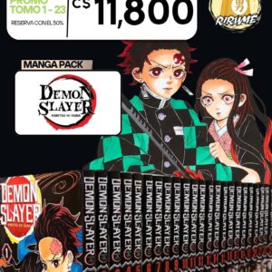 [PRE-ORDEN] Manga Demon Slayer: Kimetsu no Yaiba coleccion completa (tomo 1 – 23)