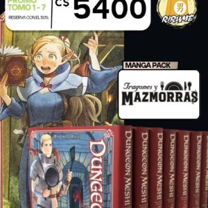 [PRE-ORDEN] Manga Dungeon Meshi (Tragones y mazmorras) coleccion completa (tomo 1 - 7)