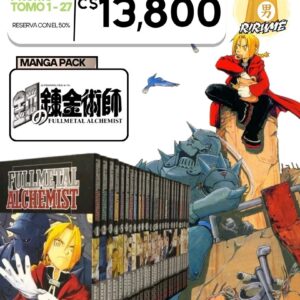 [PRE-ORDEN] Manga FULLMETAL ALCHEMIST coleccion completa (tomo 1 - 27)