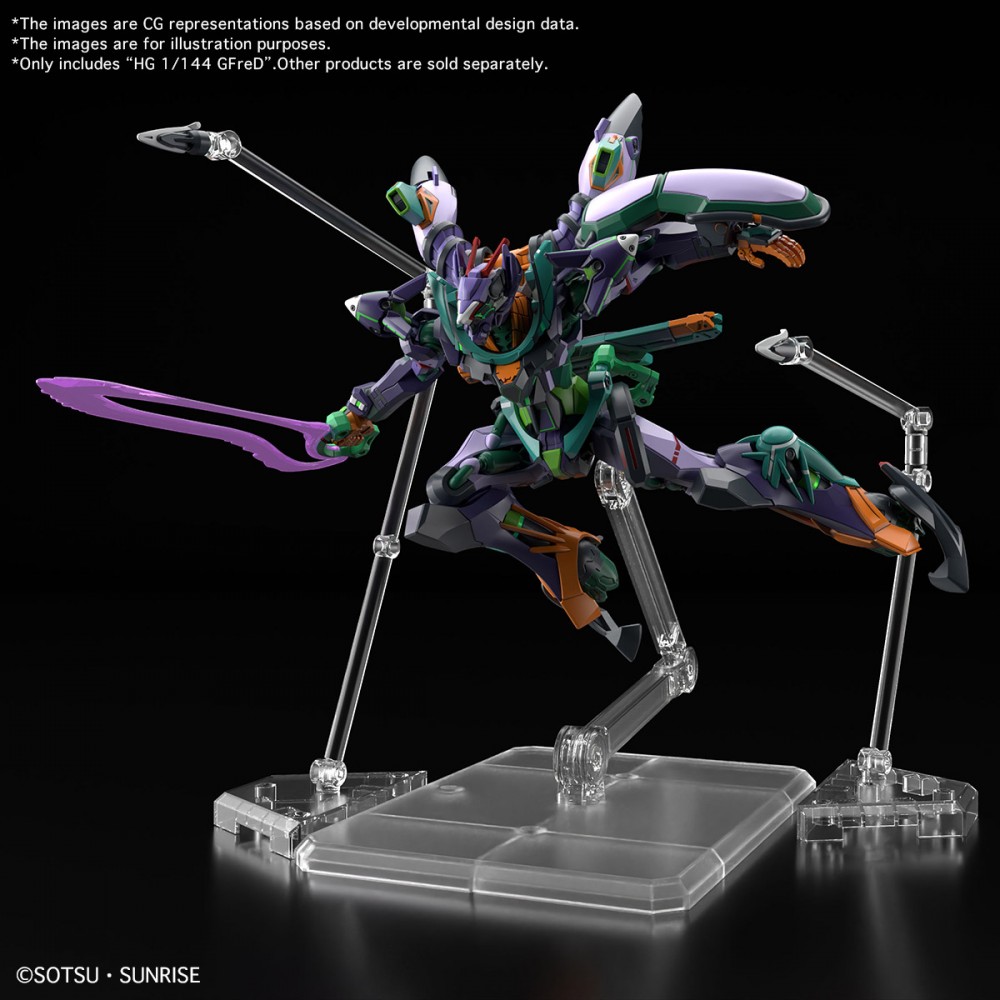 Gunpla HGGQ Mobile Suit Gundam GQuuuuuuX - 08 - GMS-κ GFreD - Imagen 4