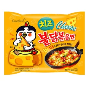 Ramen picante Buldak Pollo y queso