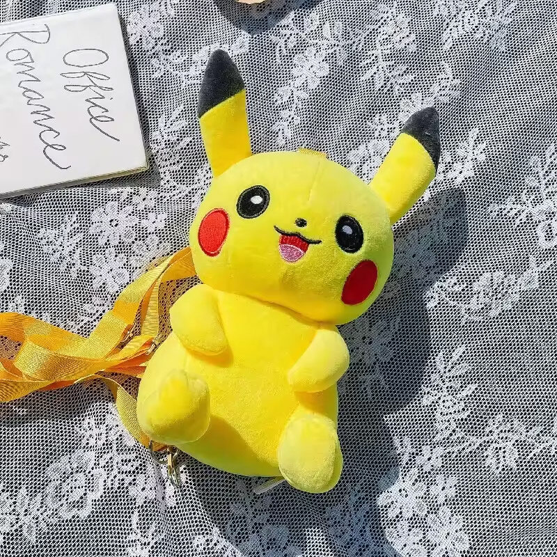 Mochila Peluche Pokemon - Pikachu